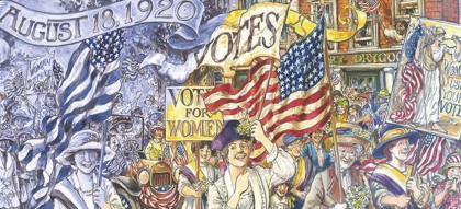 Le suffrage féminin aux Etats-Unis : lois, pratiques et représentations (19e-21e siècles)