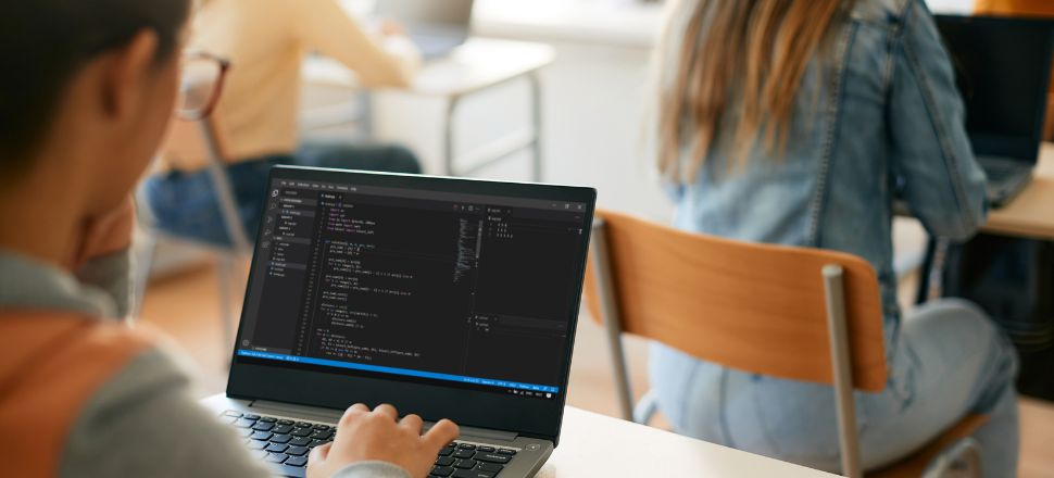 Filles en &eacute;tudes d'informatique
