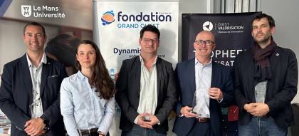 Quatre chercheurs de Le Mans Université récompensés par les Trophées Valorisation du Campus d’innovation Angers - Le Mans