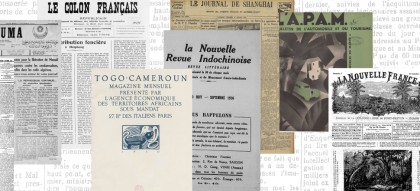 Colloque : La presse dans l'empire colonial français 19e - 20e siècle
